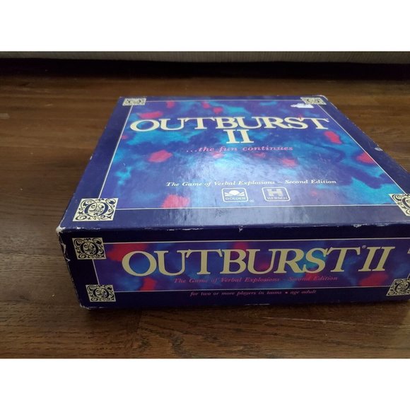 Vtg Outburst II Game of Verbal Explosions the Fun Continues by Hersch GOOD - Picture 2 of 9